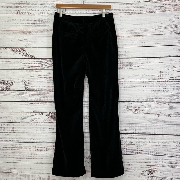 Coldwater Creek Black Faux Suede Trouser Fit Pants NWOT - Picture 4 of 16